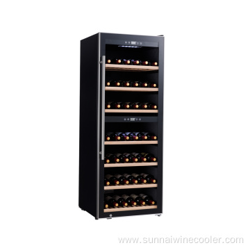 Low Energy Consumption Freestanding Door Wine Cooler Fridge